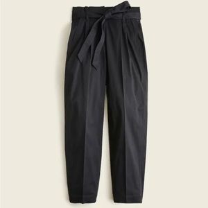 J. Crew Tie-waist Tapered Lightweight Chino Pant